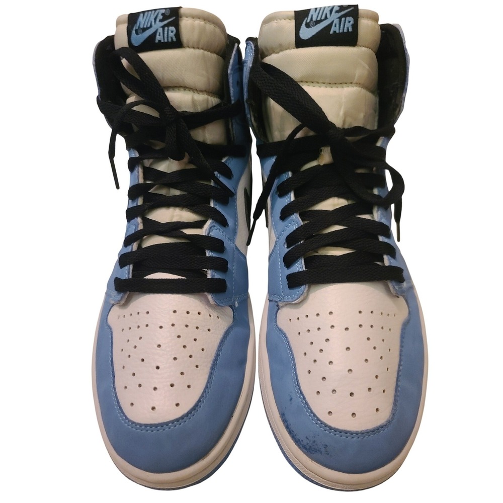 Nike Air Jordan 1 Retro High OG University Blue White Black 555088-134 Men Sz 11